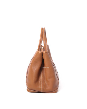 Hermes Fauve Leather Garden Party 36