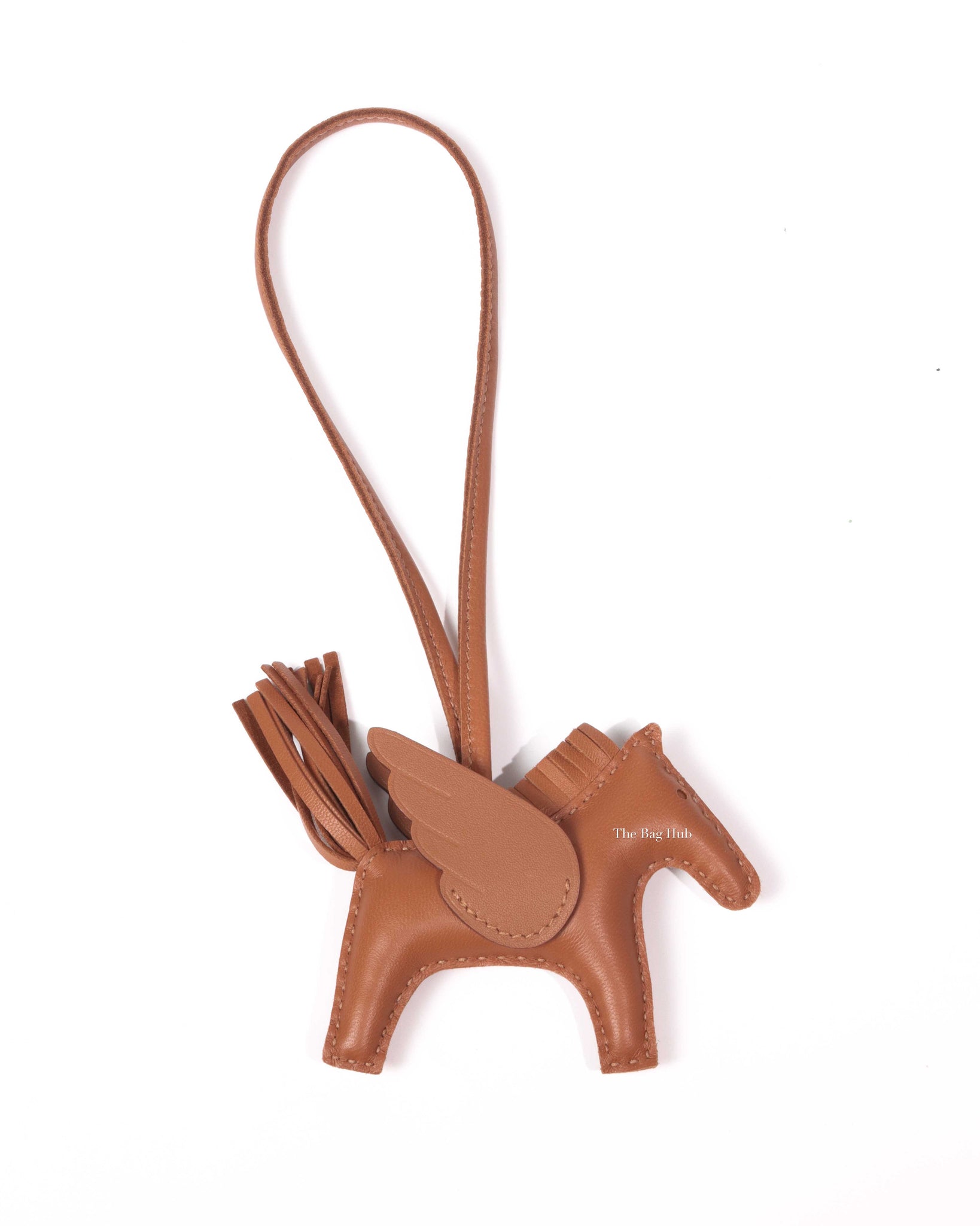 Hermes Gold Pegase Rodeo Bag Charm PM