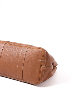 Hermes Fauve Leather Garden Party 36