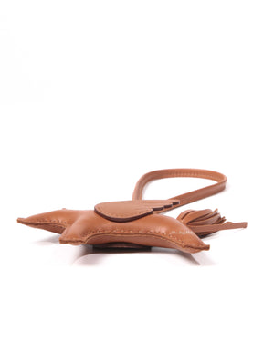 Hermes Gold Pegase Rodeo Bag Charm PM