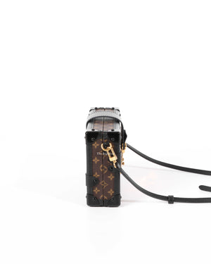 Louis Vuitton Monogram Petite Malle Trunk Bag