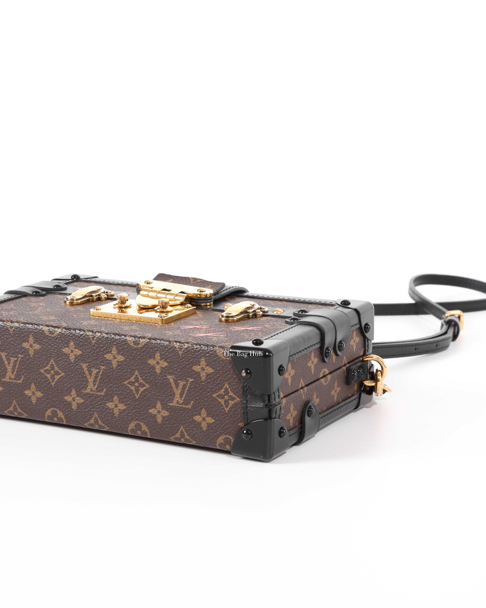 Louis Vuitton Monogram Petite Malle Trunk Bag