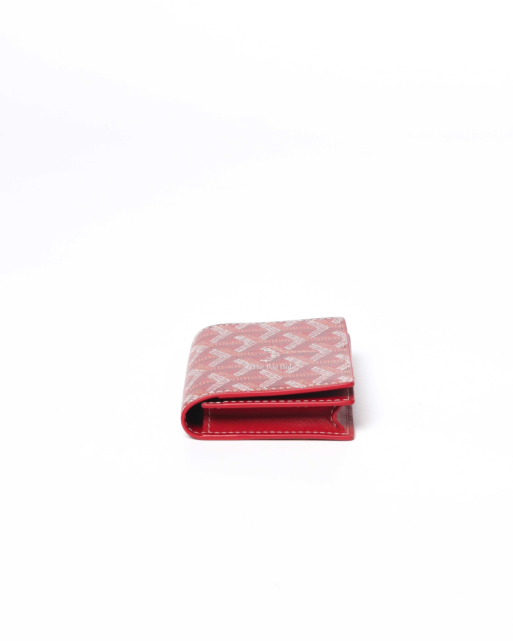 Goyard Red Malesherbes Card Wallet, Designer Brand, Authentic Goyard