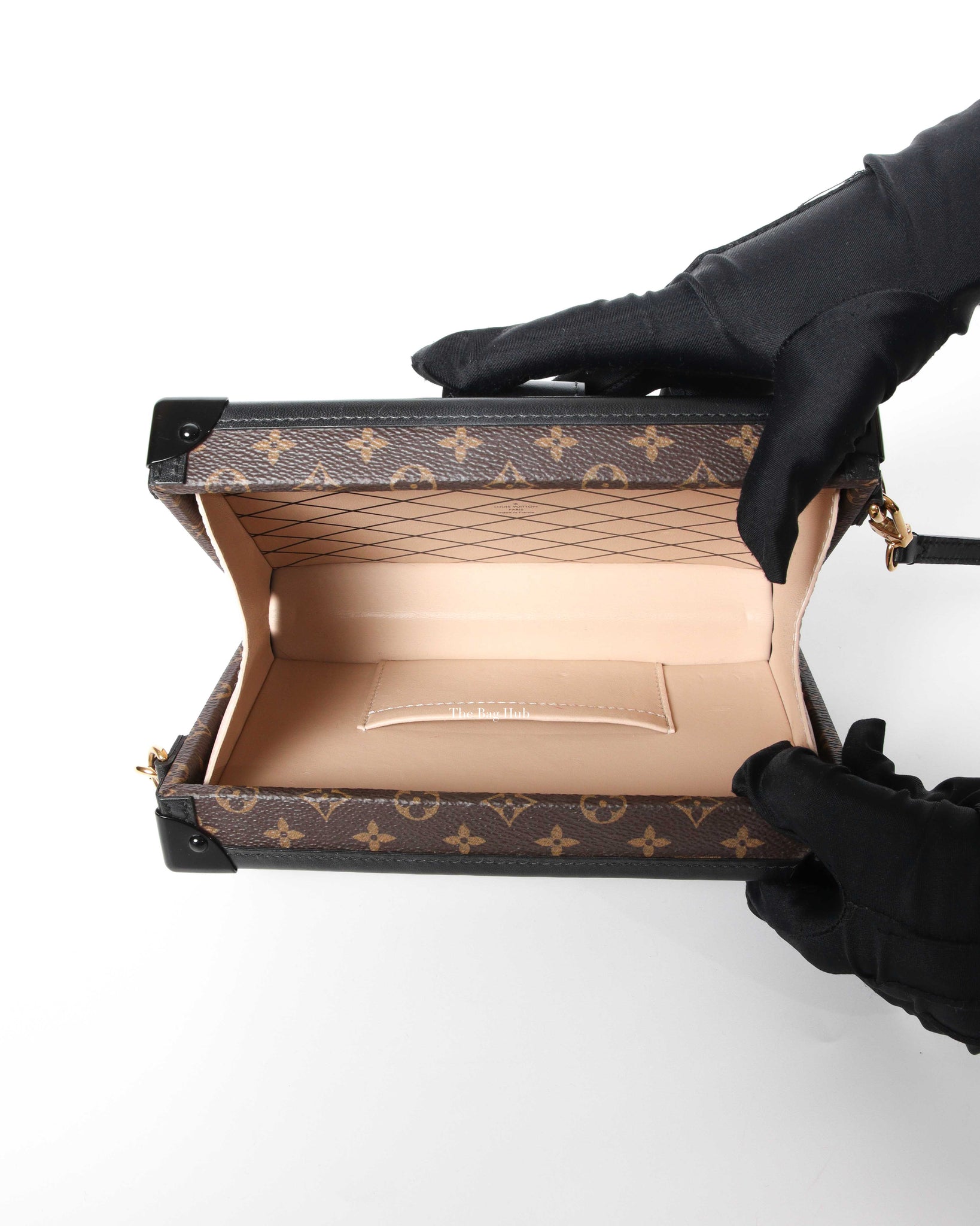 Louis Vuitton Monogram Petite Malle Trunk Bag