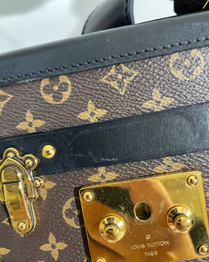 Louis Vuitton Monogram Petite Malle Trunk Bag