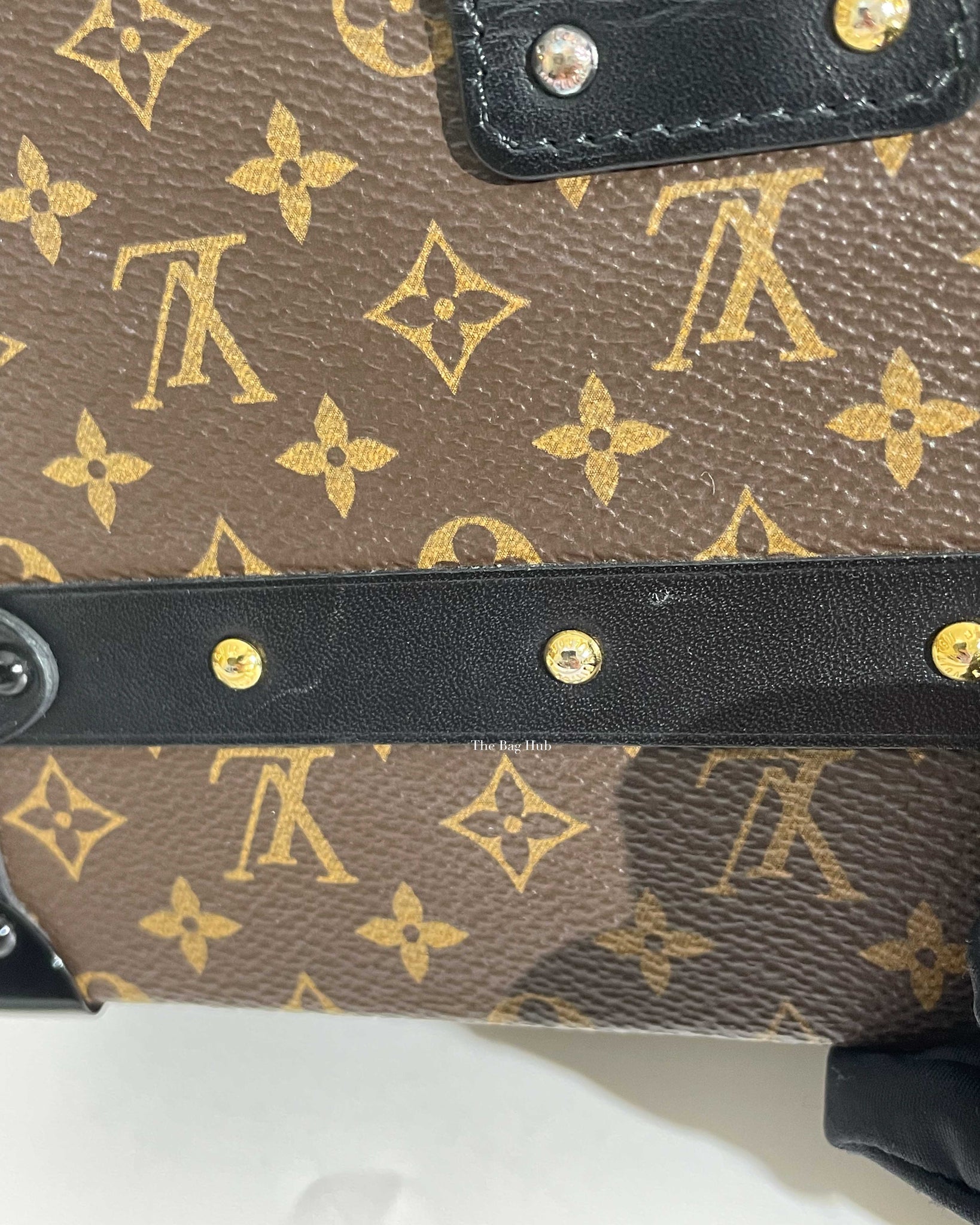 Louis Vuitton Monogram Petite Malle Trunk Bag