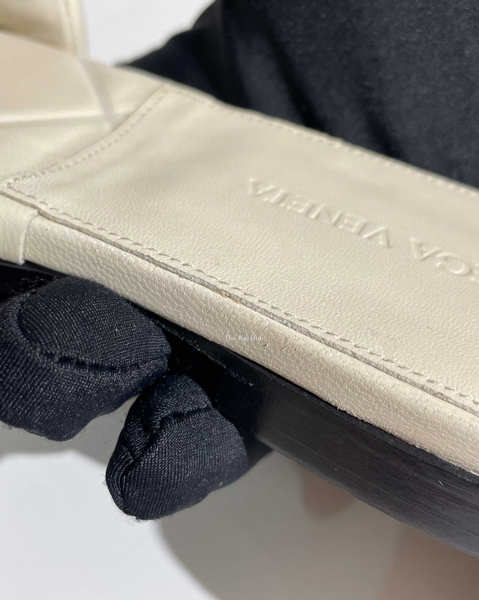Bottega Veneta Beige Quilted Leather Lido Flat Slides Size 41