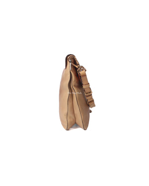Prada Deserto Cuoio Vitello Pitone Shoulder Bag BR2470 - 5