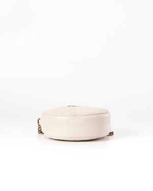 Gucci White GG Marmont Mini Round Shoulder Bag-6Gucci White GG Marmont Mini Round Shoulder Bag-7