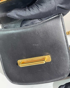Prada Nero City Calf Saffiano Pionniere Cahier Bag 1BH056f
