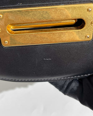Prada Nero City Calf Saffiano Pionniere Cahier Bag 1BH056f
