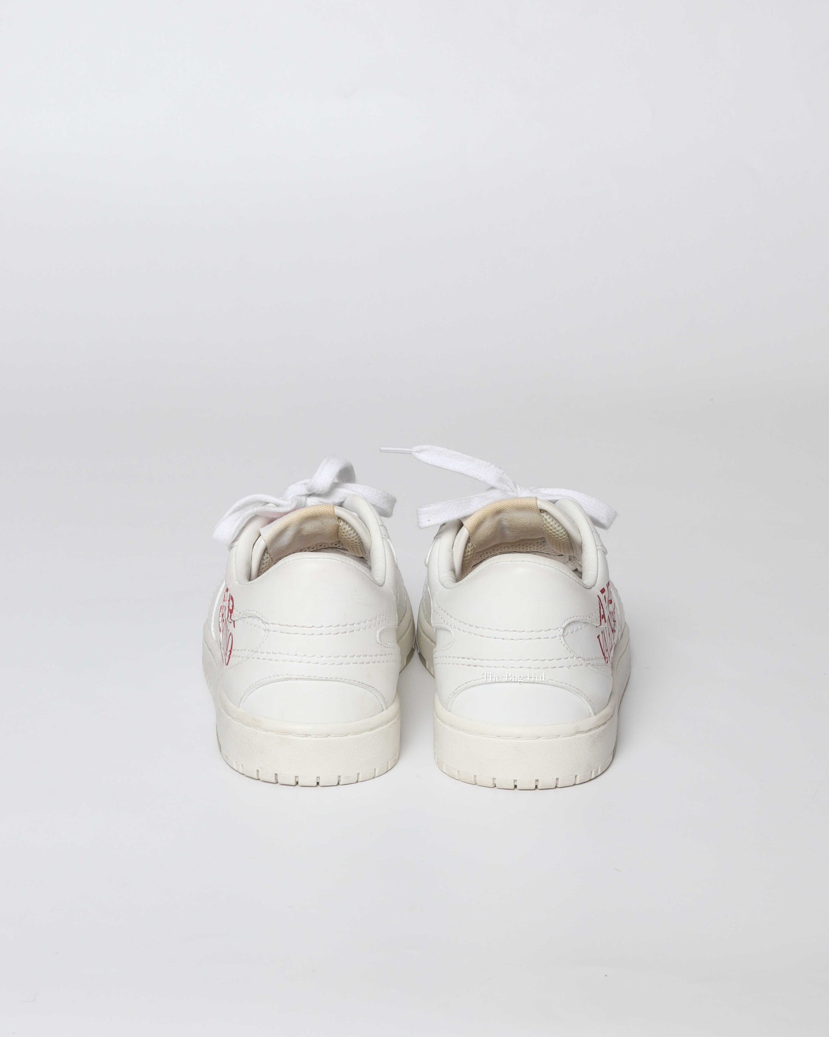 Valentino Garavani White Camouflage Leather Atelier 07 Edition Sneakers Size 37 - 6