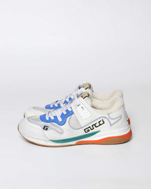 Gucci White Ultraspace Tariner Sneakers Size 36.5 Mens - 6