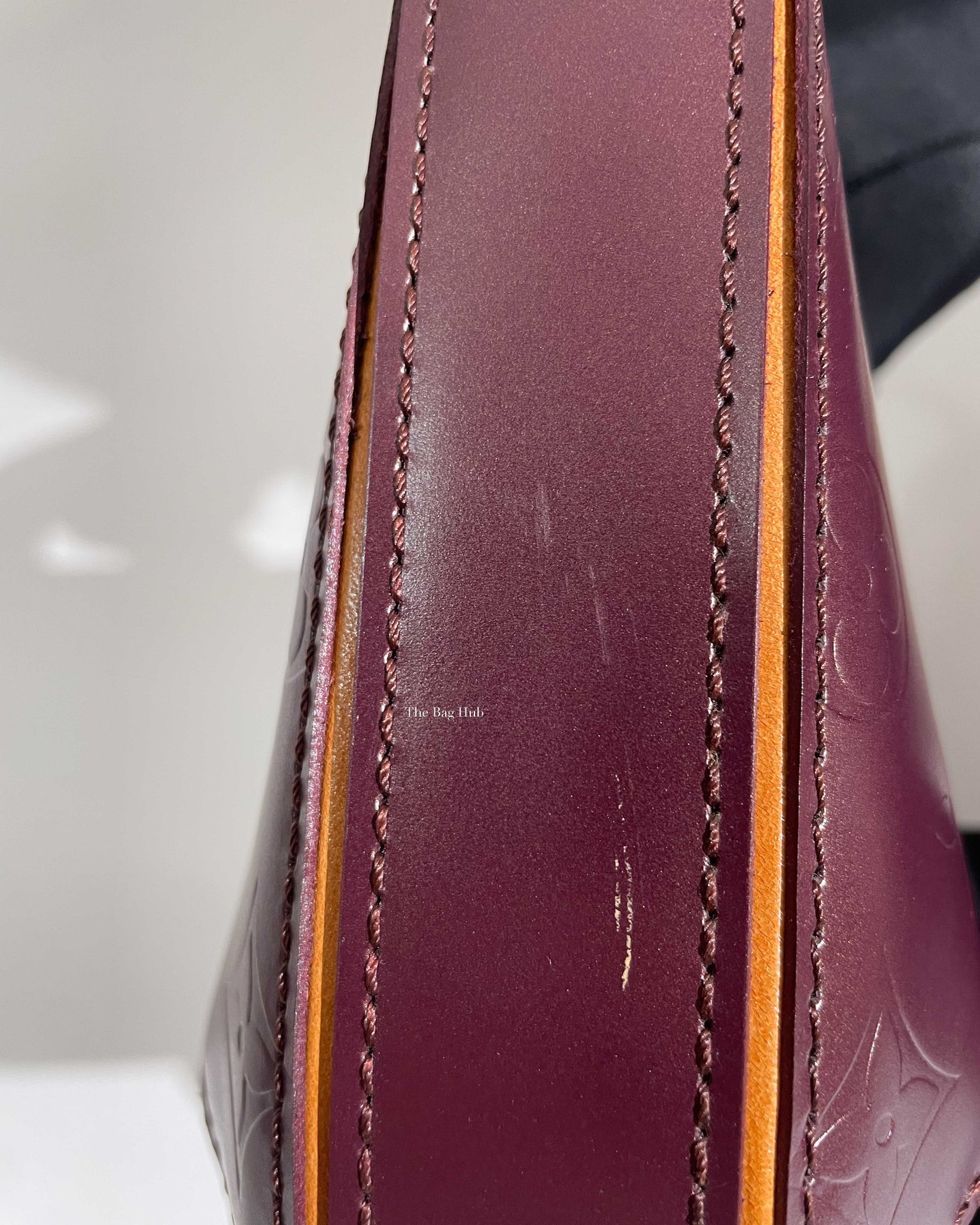Louis Vuitton Bordeaux Vernis Mat Monogram Fowler Shoulder Bag - 14