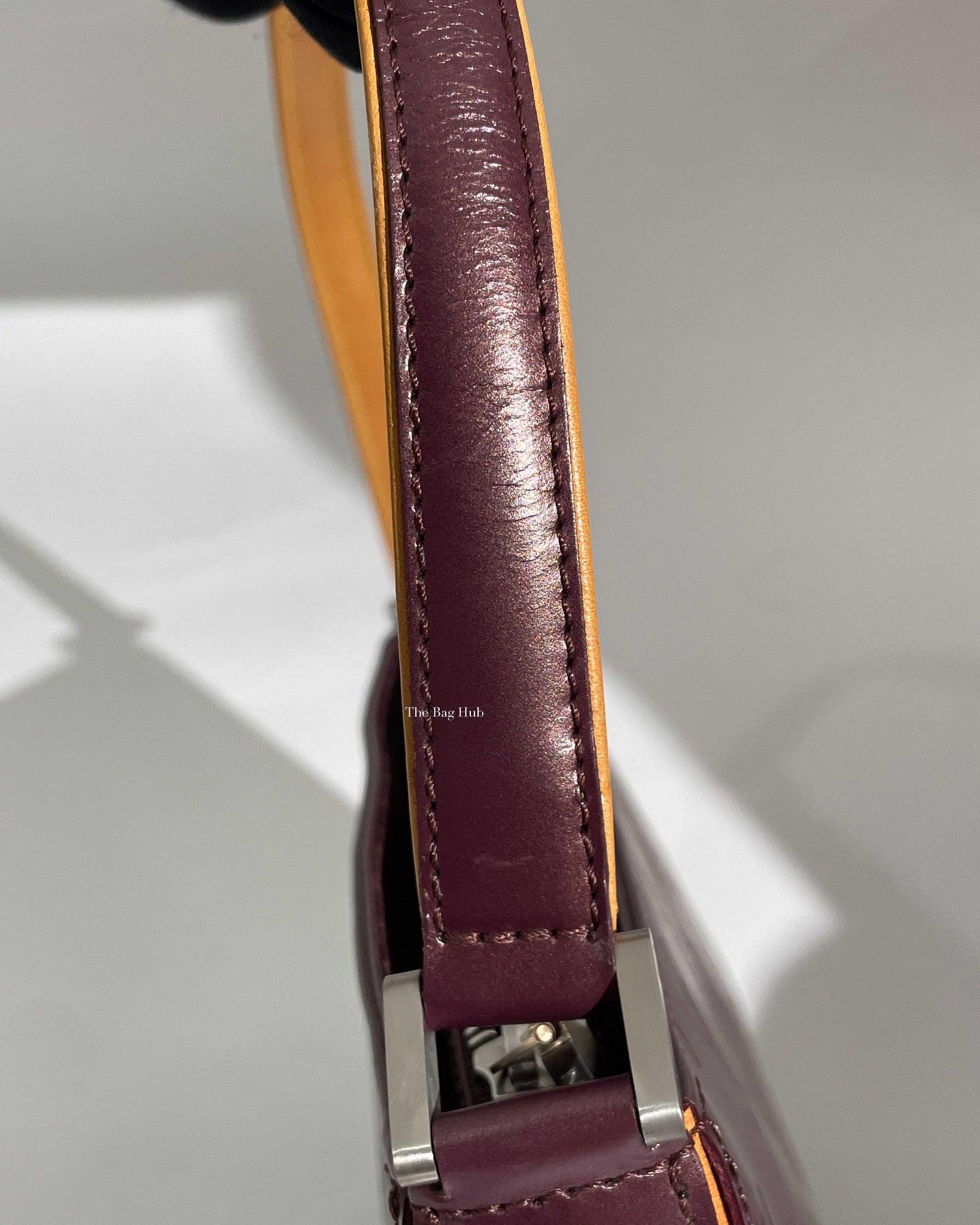 Louis Vuitton Bordeaux Monogram Vernis Mat Fowler Pochette Accessoires Pouch  For Sale at 1stDibs