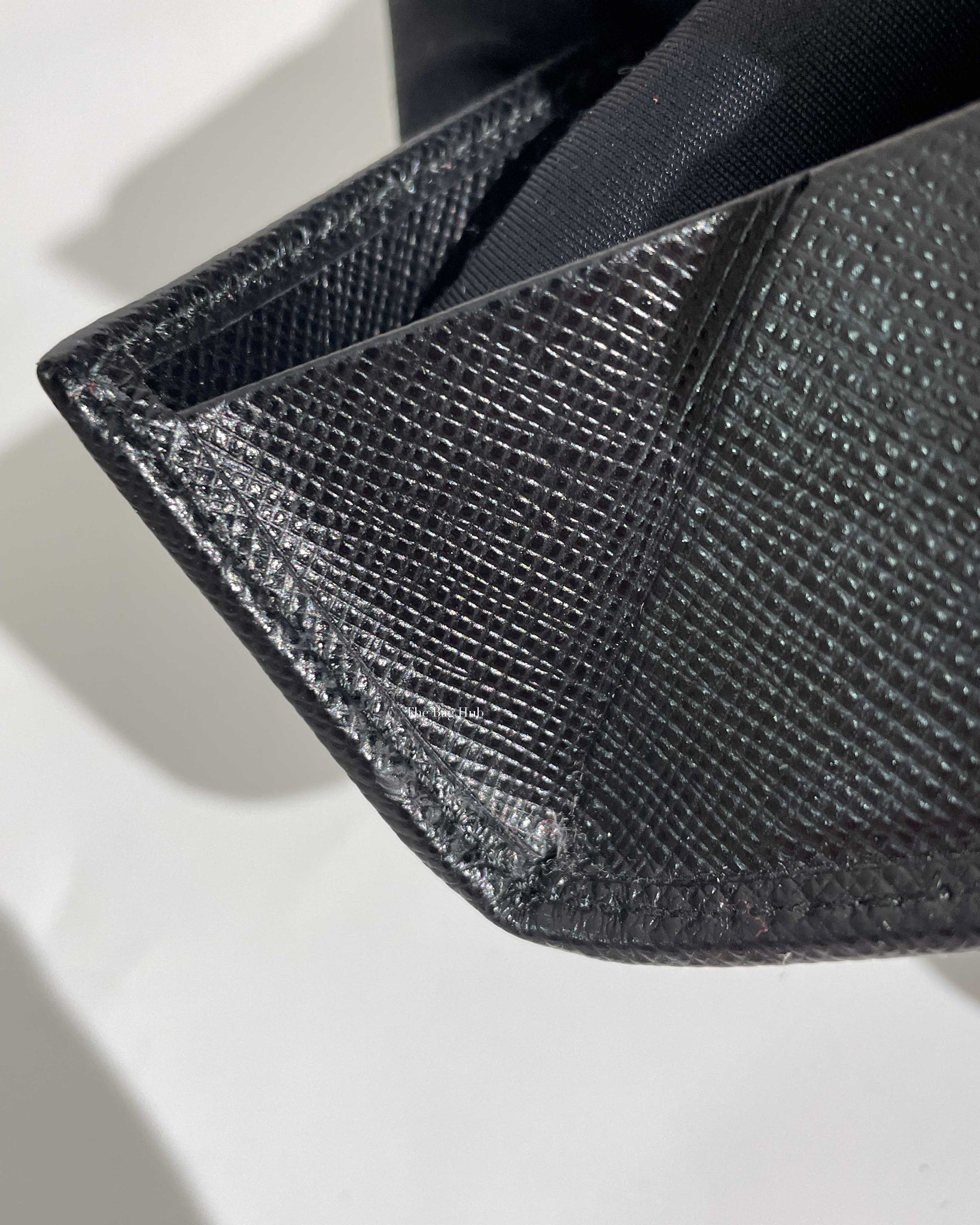Prada Black Saffiano Leather Coin Purse - 15