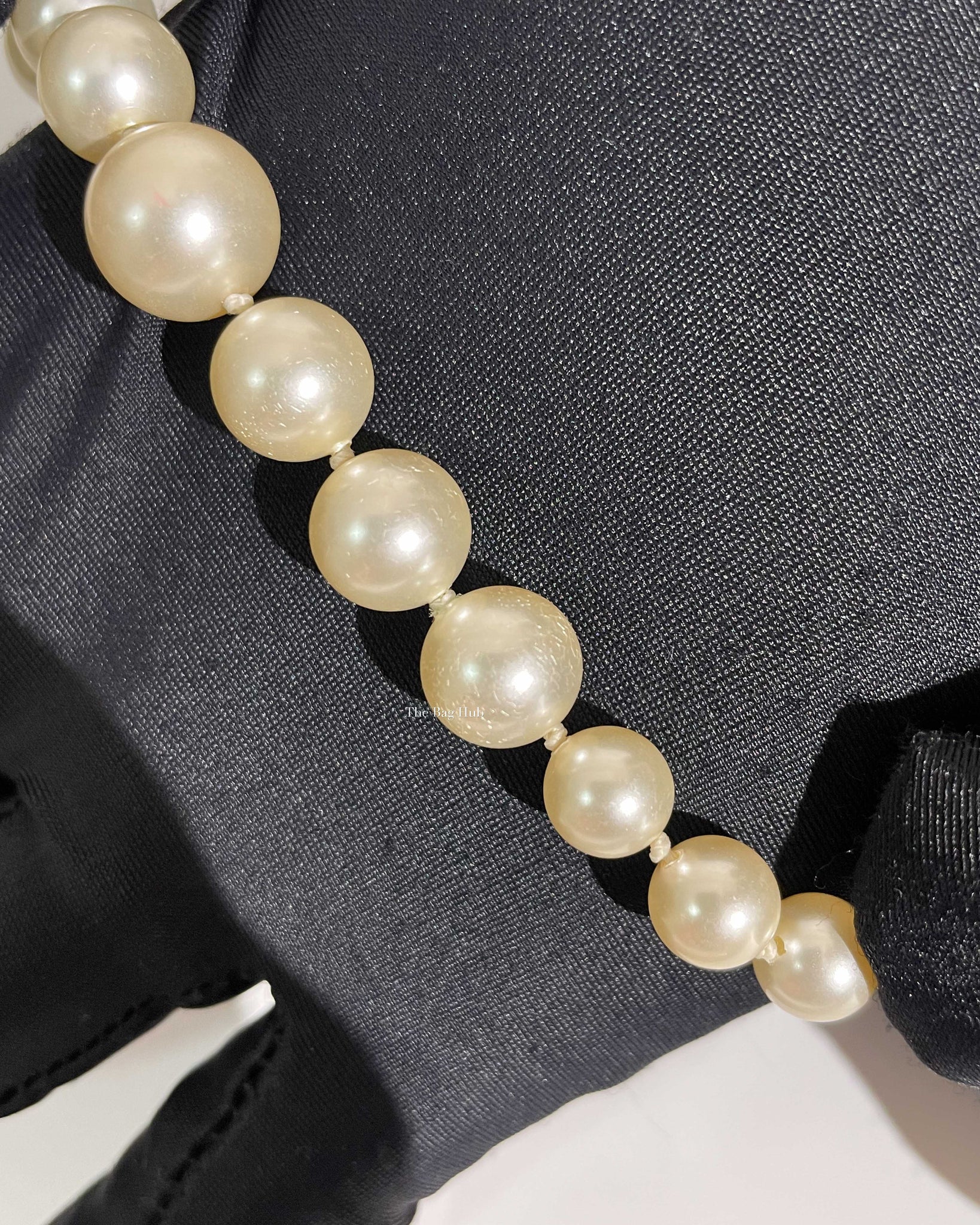 Chanel CC Pearl Long Necklace - 5