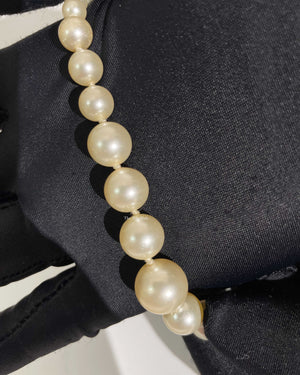 Chanel CC Pearl Long Necklace - 6