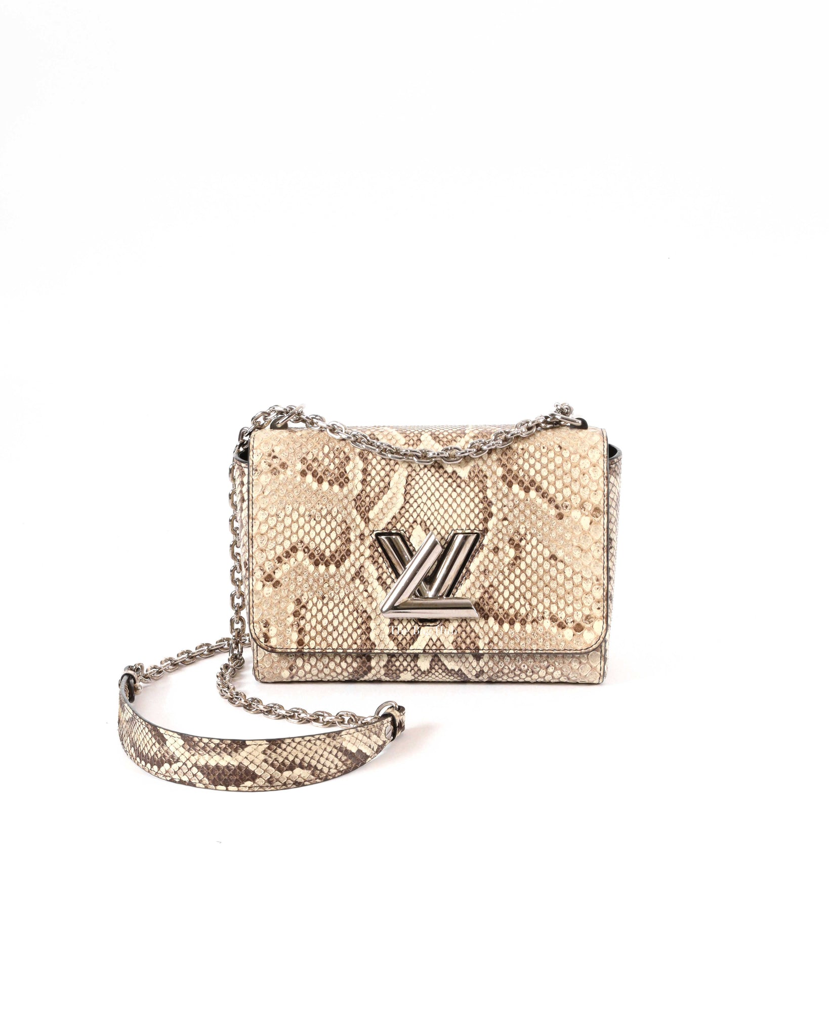 Louis Vuitton Natural Python Leather Twist MM Bag-2