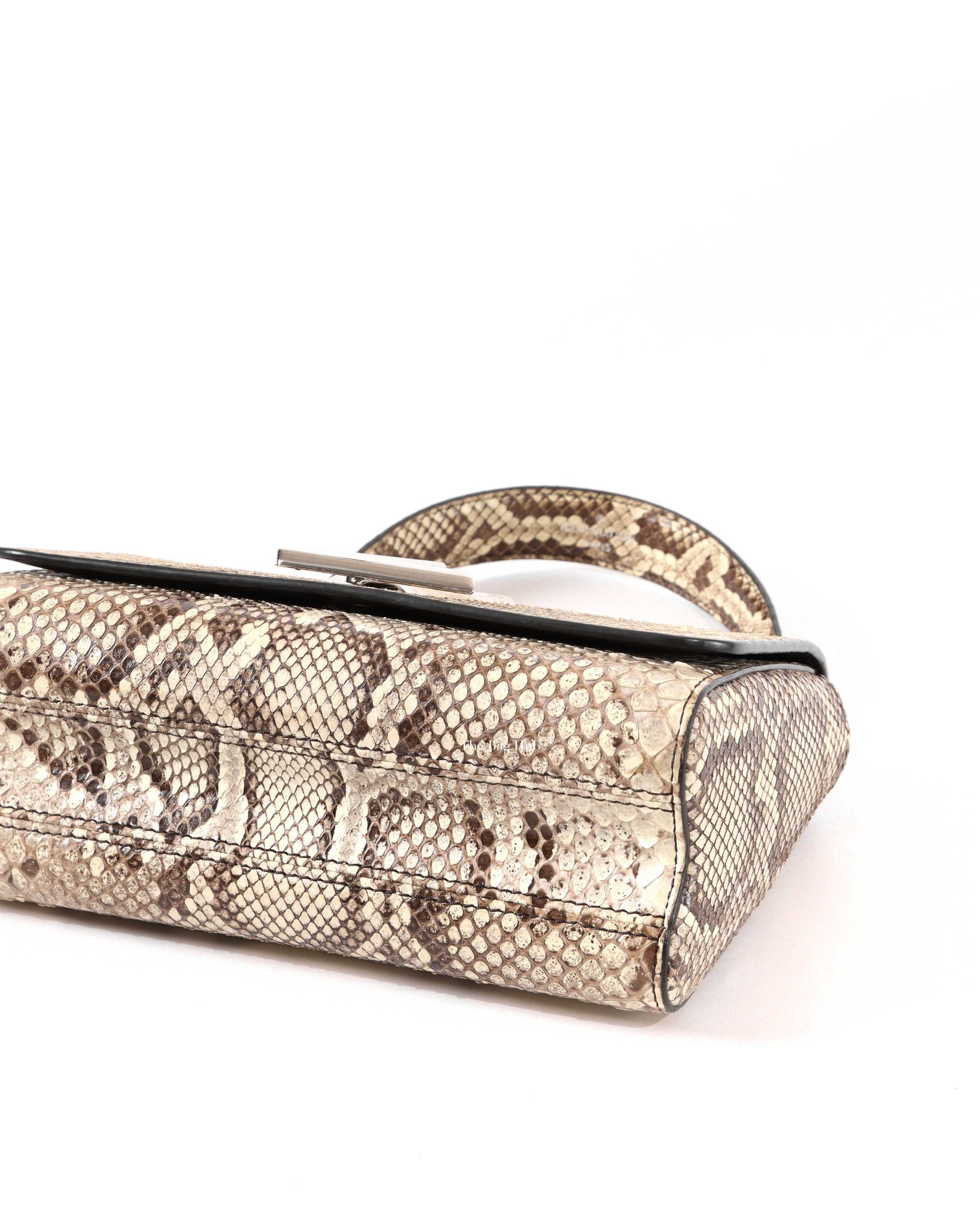 Louis Vuitton Natural Python Leather Twist MM Bag-8