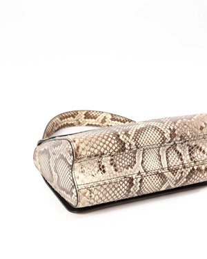 Louis Vuitton Natural Python Leather Twist MM Bag-9