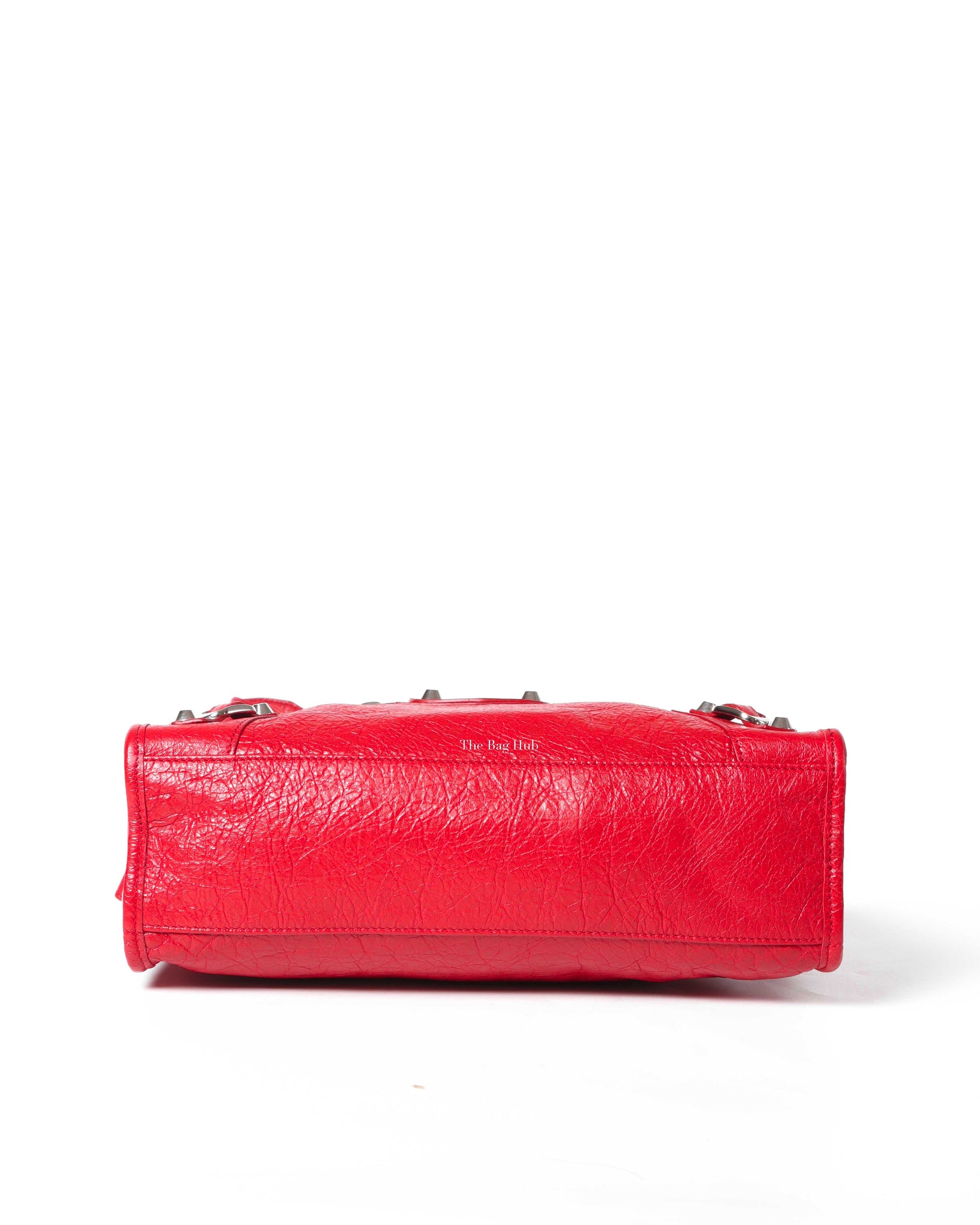 Balenciaga Red Leather Metallic Edge Small City Classic Bag - 6