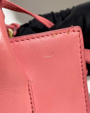 Balenciaga Rose Padlock Mini All Afternoon Tote Bag