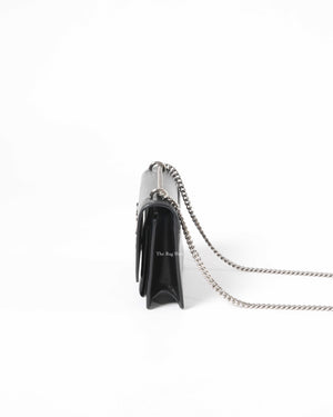 Saint Laurent Black Sunset Mini Crossbody Bag-5