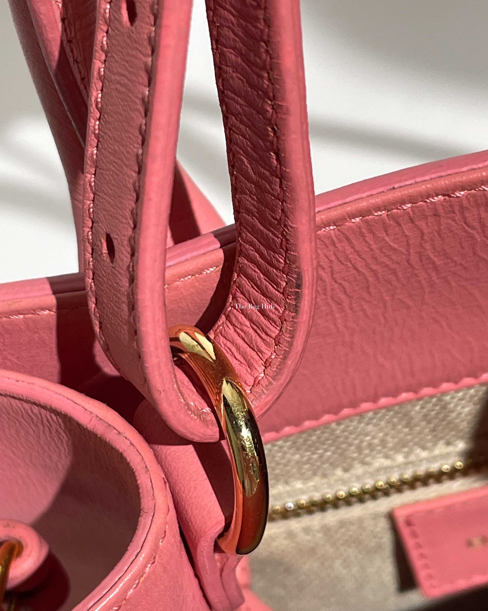 Balenciaga Rose Padlock Mini All Afternoon Tote Bag