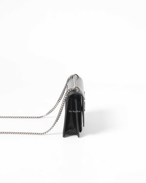 Saint Laurent Black Sunset Mini Crossbody Bag-4