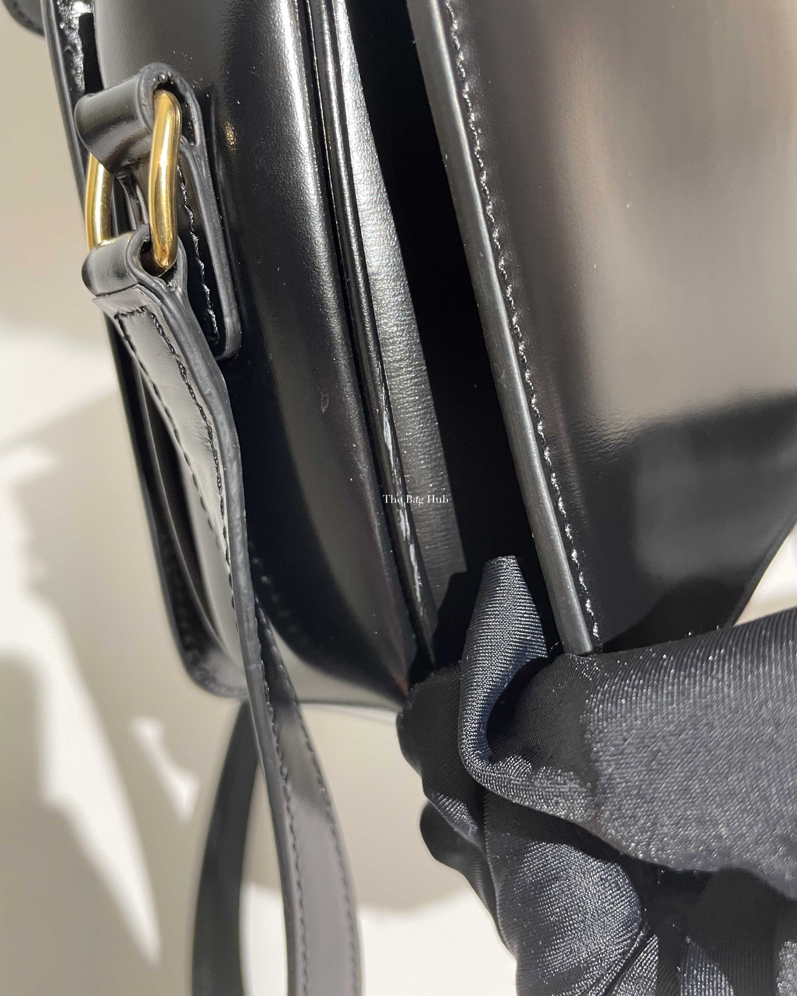 Celine Black Teen Triomphe Bag-20