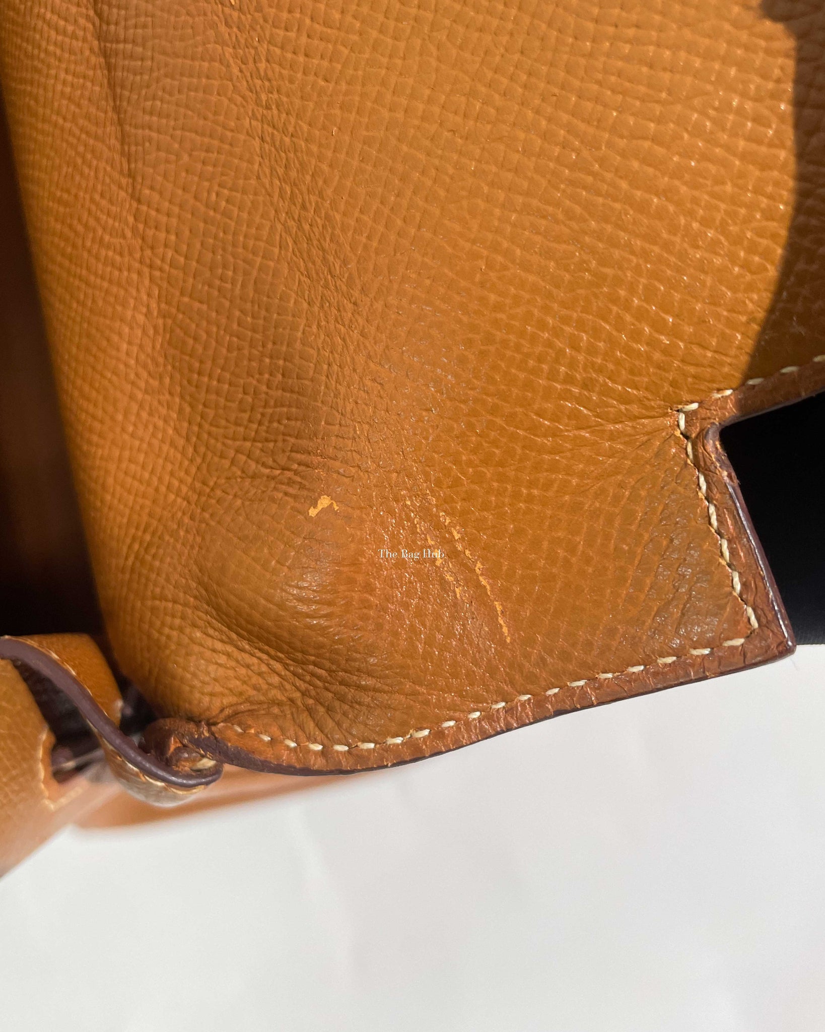 Hermes Gold Epsom Vintage Kelly 32 Bag GHW - 19