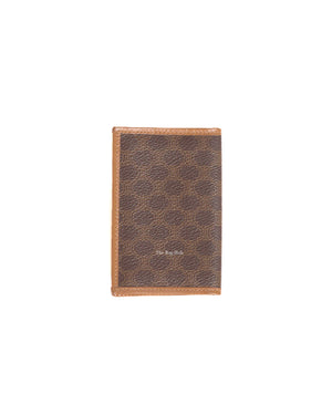 Celine Brown Macadam Card Holder-2