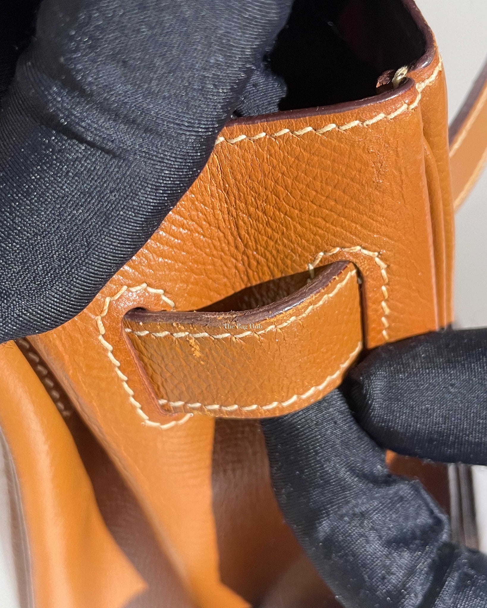 Hermes Gold Epsom Vintage Kelly 32 Bag GHW - 20