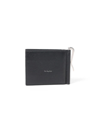 Prada hotsell clip wallet