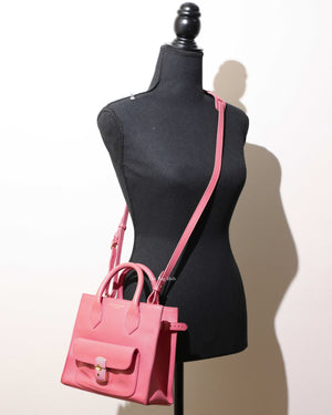 Balenciaga Rose Padlock Mini All Afternoon Tote Bag