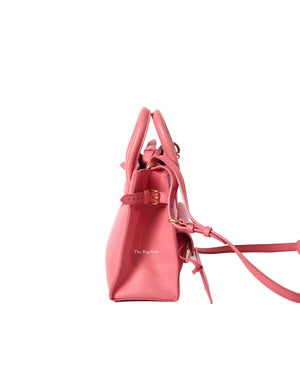 Balenciaga Rose Padlock Mini All Afternoon Tote Bag