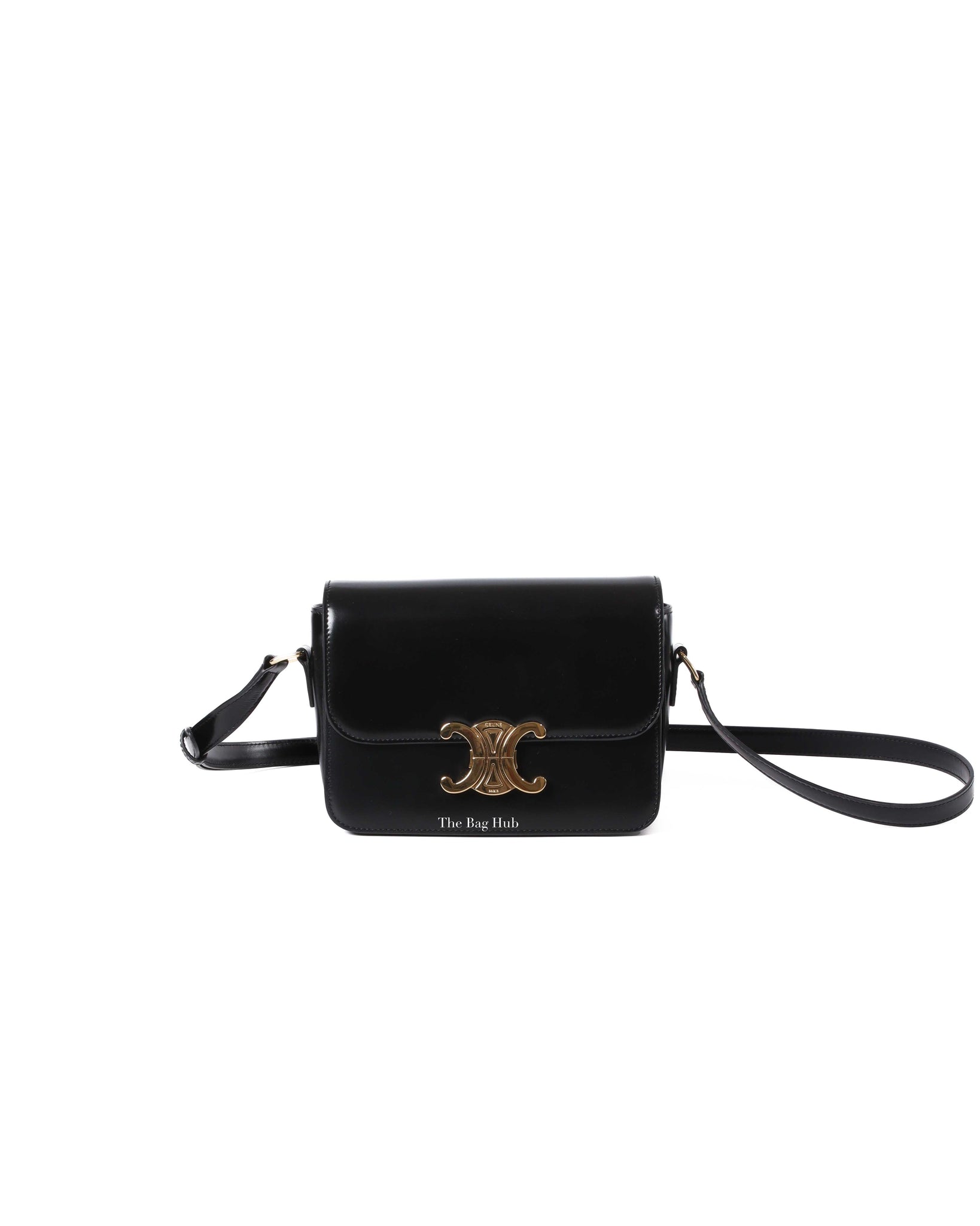 Celine Black Teen Triomphe Bag-2