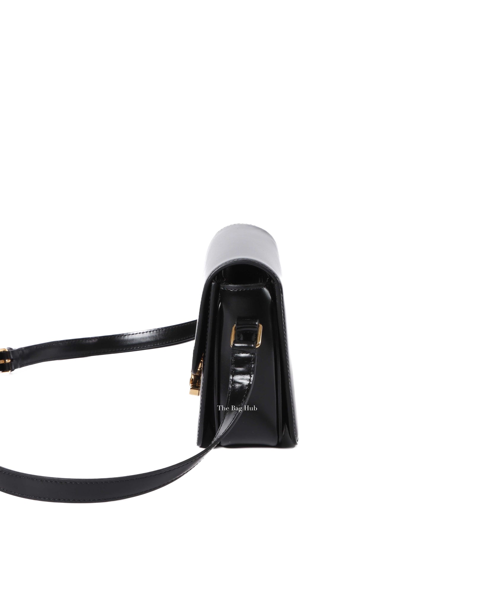 Celine Black Teen Triomphe Bag-5