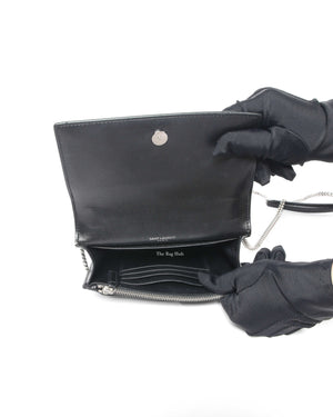 Saint Laurent Black Sunset Mini Crossbody Bag-11