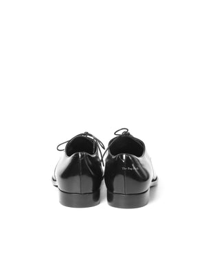 Dior Noir Shiny Calfskin Derby Lace Up Women's Shoes Size 39D - 6