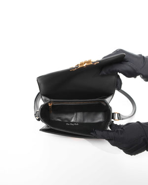 Celine Black Teen Triomphe Bag-11