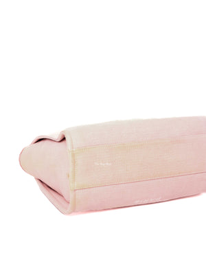 Chanel Pink Canvas Deauville Medium Tote Bag-9