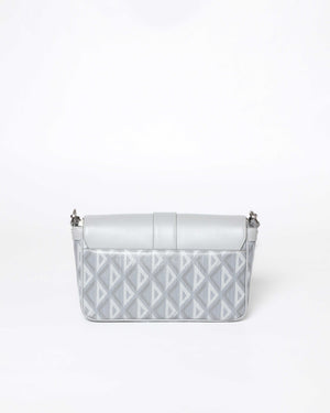 Christian Dior Gray CD Diamond Canvas Hit The Road With Strap Men's Bag3