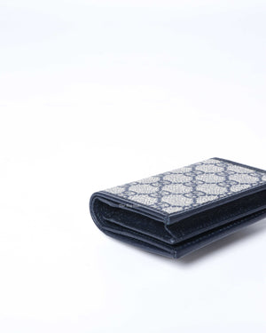 Gucci Blue Horsebit 1955 Card Case Wallet-9