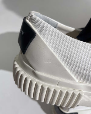 Givenchy White Canvas/Rubber Tennis Light Sneakers Size 37