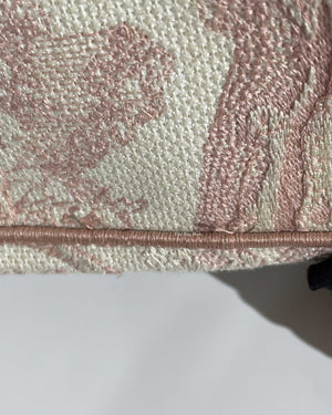 Dior Pink Toile de Jouy Medium Book Tote