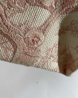 Dior Pink Toile de Jouy Medium Book Tote