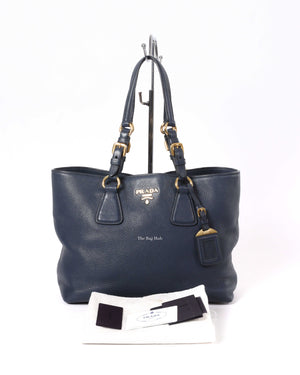 Prada Baltico Shoulder Tote Bag 1BG043
