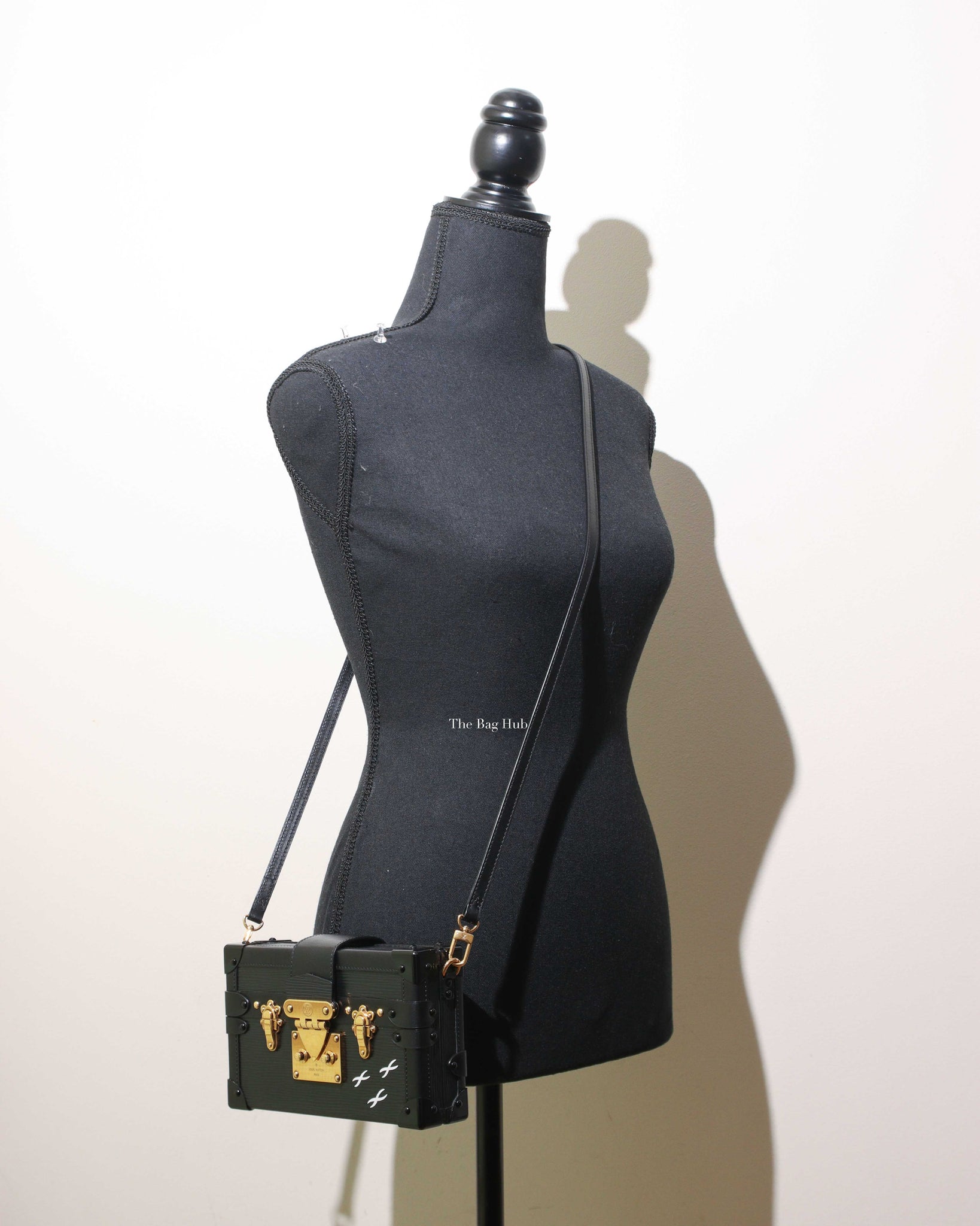 Louis Vuitton Black Epi Leather Black Gravity Petite Malle Bag - Yoogi's  Closet